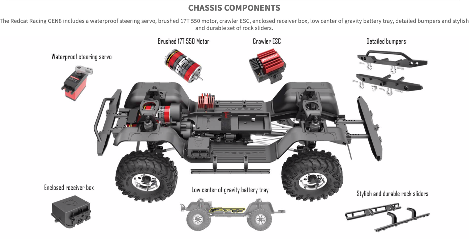 redcat gen 8 upgrades